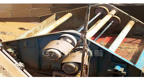 重晶石礦螺旋分離機(jī)后加裝高服脫水篩二次選礦，多提取2400立方重晶石